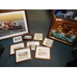 3D fairy pictures, Derrik Mark signed print King Carl, further prints, etc. (quantity)