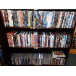 CD's chiefly classical and easy listening, DVD films and comedy, and XBOX and Wii games. (3