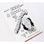 Terence Shelbourne (1930-2020). A caricature book, inscribed 'August 1996, continued and complete