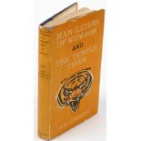 Corbett (Jim). Man Eaters of Kumaon and The Temple Tiger book in orange dust wrapper 1960 Oxford