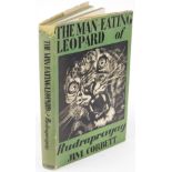 Corbett (Jim). The Man Eating Leopard Rudraprayag in green dust wrapper, Oxford University press