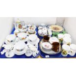 Various part tea wares, kitchen wares, etc., to include a Winterling four dish soup bowl set,