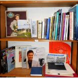 Various hardback and paperback books, to include Cliff Richard, Marilyn Monroe, Elvis, various books