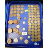 Pre decimal coinage. (1 tray)