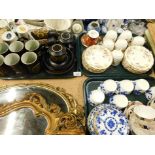 Various part tea services, to include Denby, Portmeirion, together with a Royal Worcester