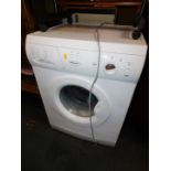 A Hotpoint 1000 spin washing machine, model WMA5, (AF).
