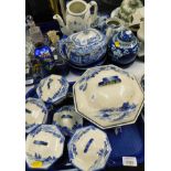 Royal Doulton Norfolk pattern dinner wares, to include a tureen and cover, various two handled