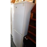 A Zanussi Frost Free fridge, model ZEBF 250W, 165cm high.