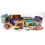 A quantity of modern die cast vehicles, to include a Corgi James Bond definitive collection