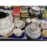 Part tea wares, to include Duchess Glenn pattern, Royal Stafford Honey Bunch pattern, Poole figure