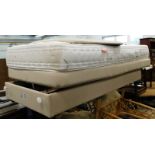 An NHC Technology electric adjustable single bed, with original mattress (A/F).