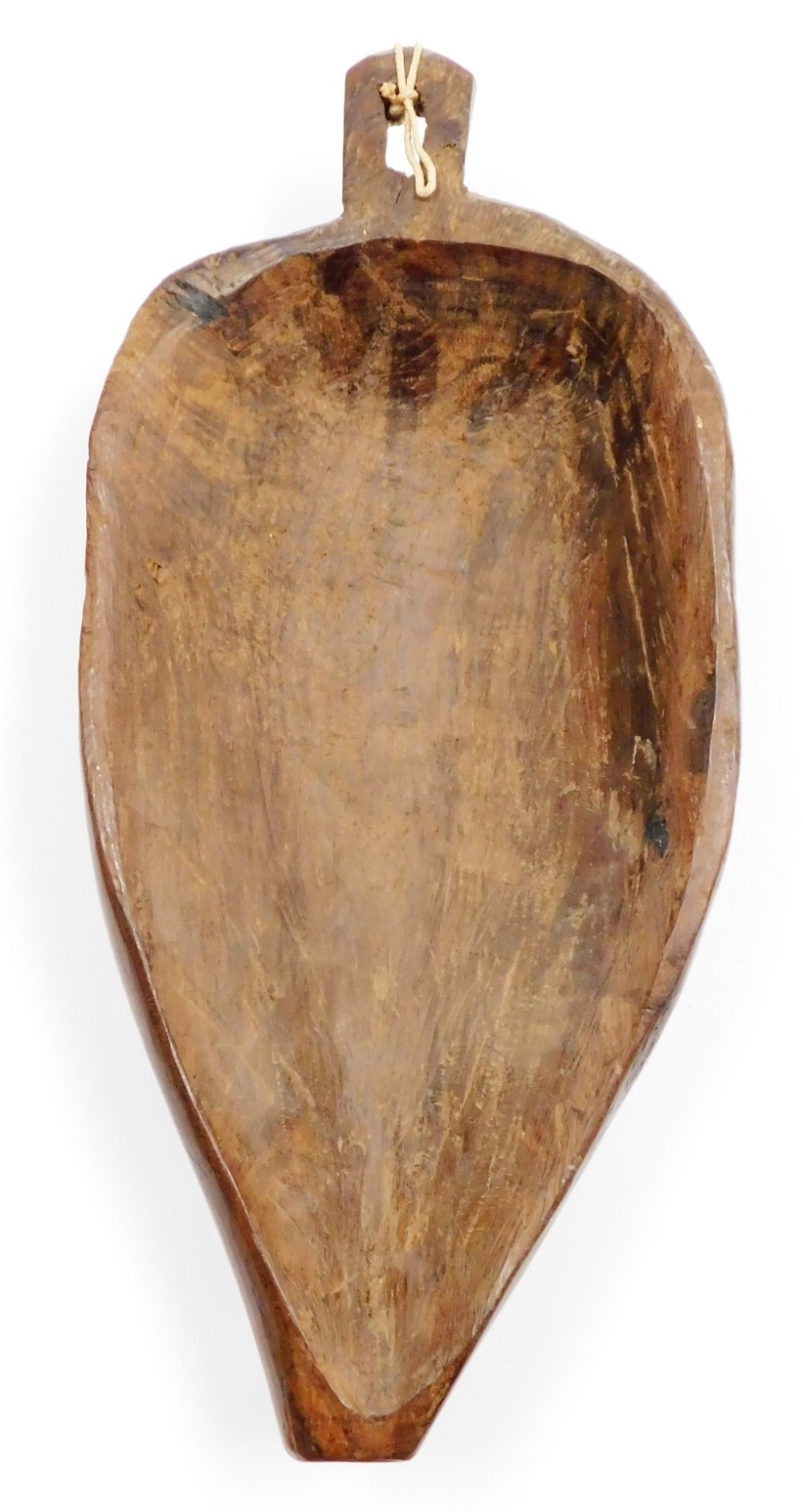 Tribal Art. A mahogany wall mask of a figure, 31cm high, 18cm wide. - Image 3 of 3