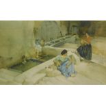 After Russell Flint. Seven Sprigs of Vers, print, 25cm x 39cm and three others. (4)