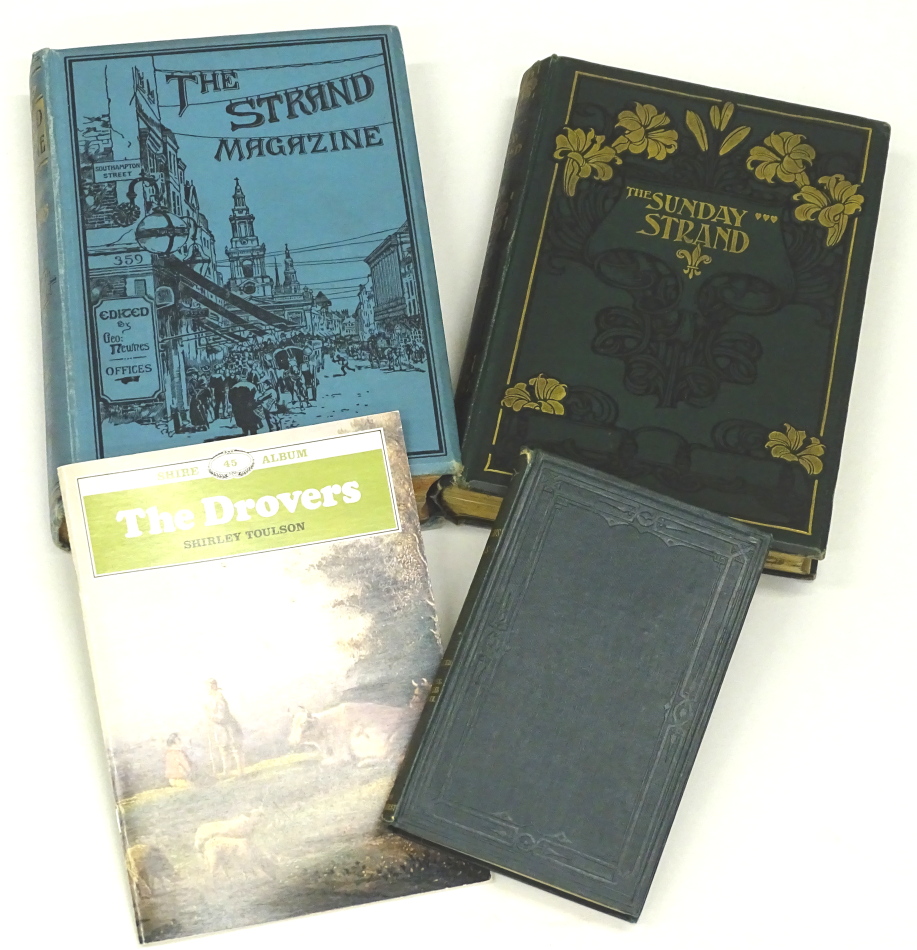 The Strand Magazine, Vol VII. The Sunday Strand, Vol. V. The Drovers, Shire pub. and Bloomfields,