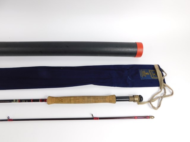 A Hardy Stillwater graphite fly rod, two piece, 10' (305cm), # 7/8, with bag. - Image 2 of 5