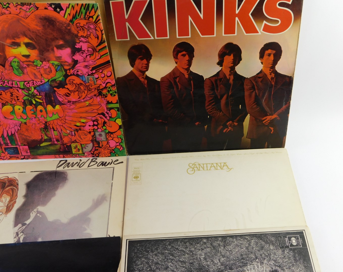 1960's and later LP records, to include Santana Welcome., Cream Disraeli Gears., Kinks Well - Image 2 of 3