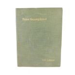 Lilli Lehmann. Meine Gesangskunst, German first edition, gilt tooled green cloth, published by