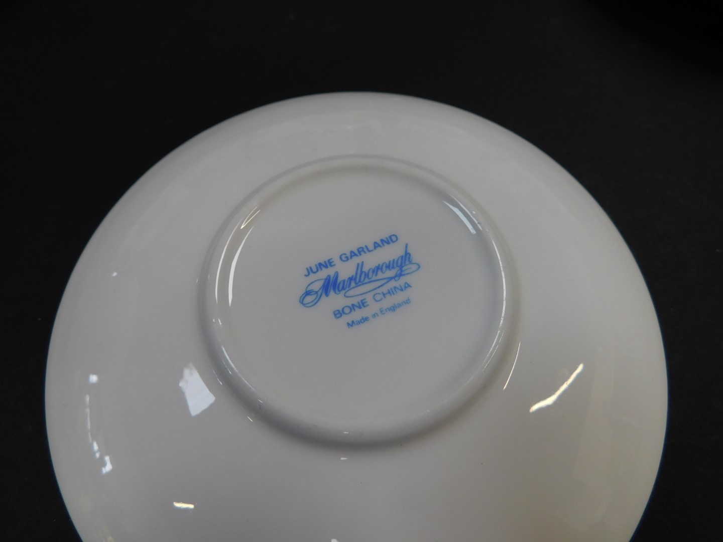 A Marlborough porcelain part tea and coffee service decorated in the June Garland pattern, - Image 5 of 5