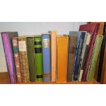 Folio Society. A group of books, to include Nelson and Emma, The Mayor of Casterbridge, The Last Ch