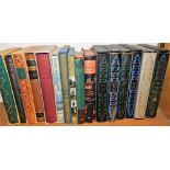 Folio Society. A collection of books to include Doctor Wortle's School, The Rare Adventure and Pain