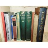 Folio Society. Books to include The Age of Scandal, Rumpole, The Bible, Troilvs and Criseyde, etc. (