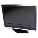 A Panasonic Vierra TX-26LXD70 31 inch television, with power lead and instruction manual.