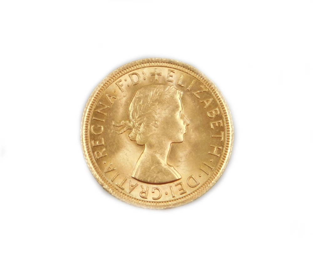 An Elizabeth II full gold sovereign, dated 1965. - Bild 2 aus 2