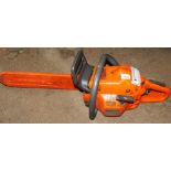 A Husqvarna 340 petrol chain saw.