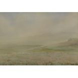 M.J. Gates (20thC). Foulford Bottom, Picket Post, New Forest, watercolour, signed and titled