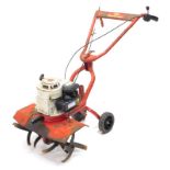 An M1 Gardener petrol rotavator, with Briggs and Stratton 3.5 HP engine.