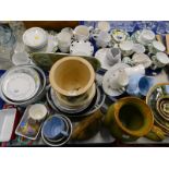 Decorative china and effects, part tea wares, Expressions Florentina pattern part tea service,
