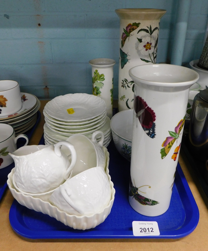 A collection of Coalport and Portmeirion, to include Coalport Countryware pattern teacups and