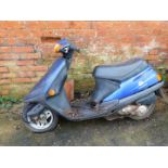 A Chunland Starway 50cc scooter moped, registration YC51 UGP.