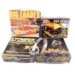 An Ideal Stomper SSC Super Cycle Dare Devil Loop Set, together with Palitoy Construction Set, and