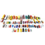 Corgi Dinky and other die cast vehicles, play worn, including an Atlantean Bus., Aerial Rescue