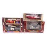 Three Road Legends die cast vehicles, comprising a Bel Air Police Chief Chevrolet 1957, scale 1:18.,