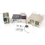 A Telequipment serviscope S32A, military issue MCS/SVHF Comm, serial no F12, and AKSK oscillator, Sh