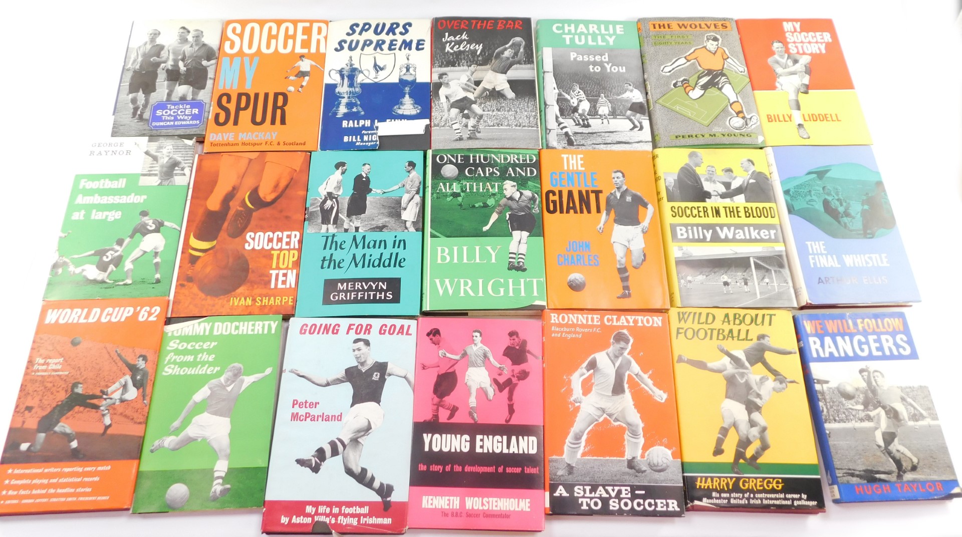 Soccer Book Club, 1950's/60's., twenty three vols, with dust wrappers, various authors, comprising S