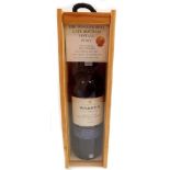 A bottle of Warre's Bottle Aged Late Bottled Vintage Port 2000, cased.