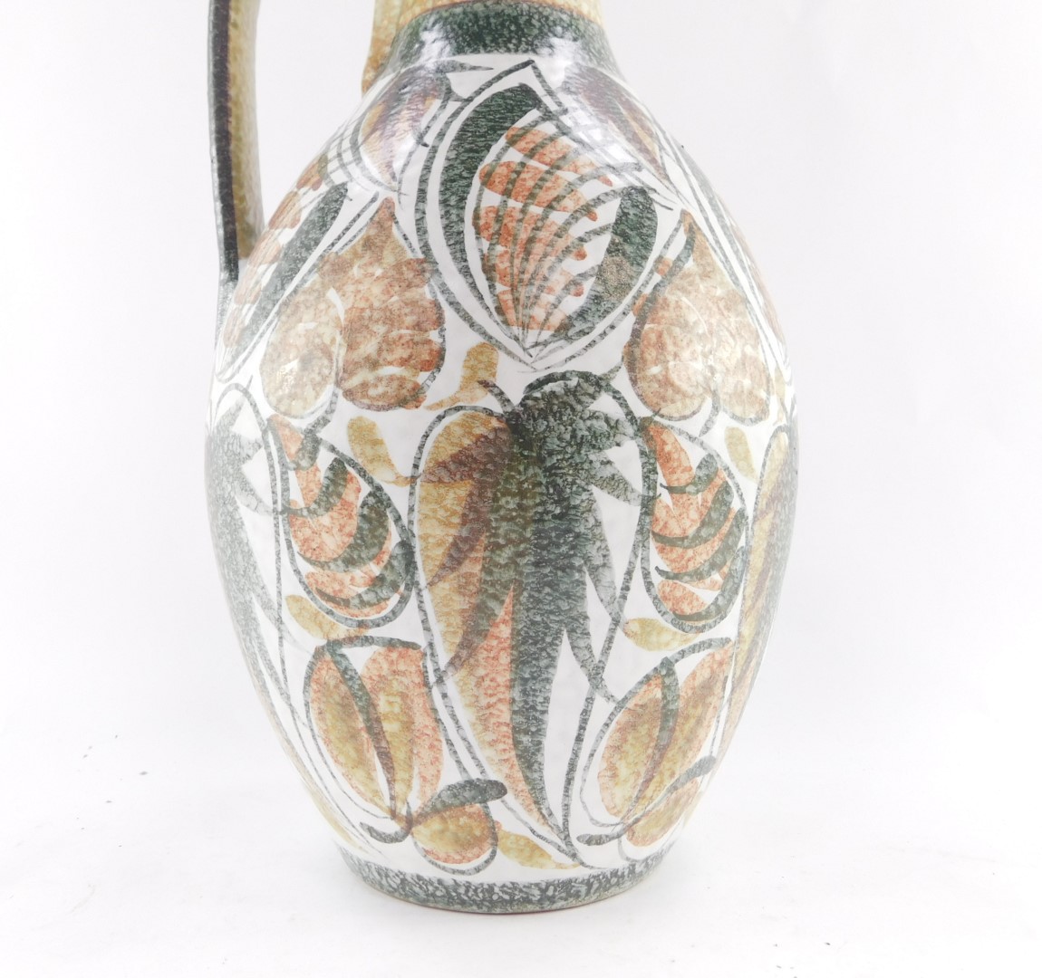 A Denby pottery 1960's flagon designed by Glyn College, decorated with stylised leaves, printed mark - Bild 2 aus 5