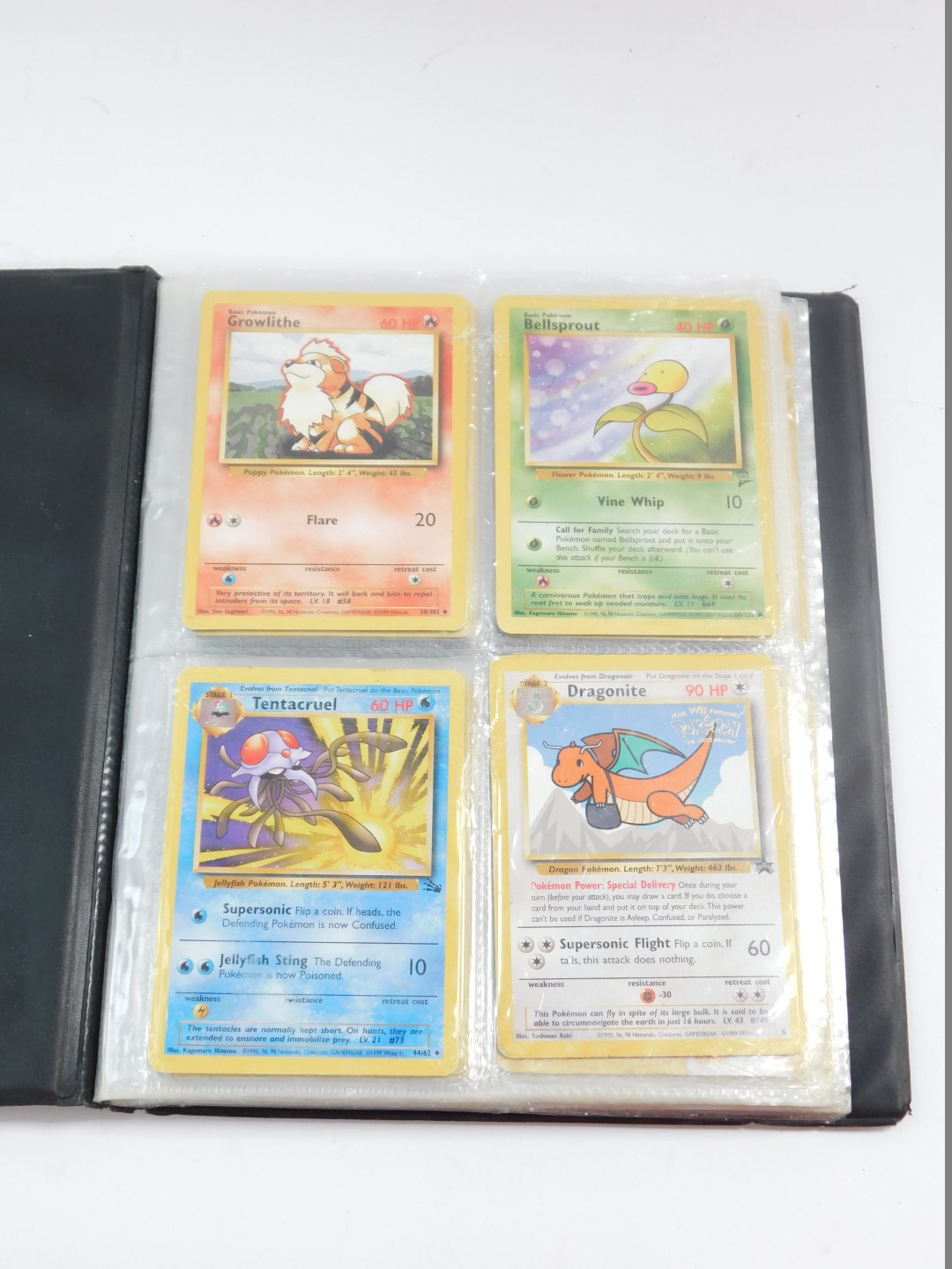 Pokemon Trading Cards, comprising Growlithe (4)., Bellsprout (2)., Tentacruel., Dragonite., Weedle - Image 2 of 3