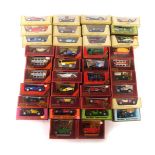 Matchbox Models of Yesteryear vintage trucks, cars and buses, boxed. (39)