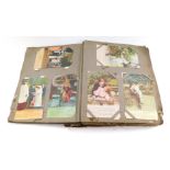 Deltiology. An album of Great War sentimental postcards, further sentimental cards, Hepworth Picture