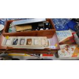 Artist's boxes and associated items, Drawing Course magazine, etc. (a quantity)