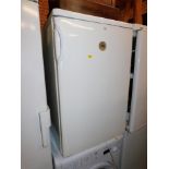 A Zanussi under counter fridge, model no ZERT6646.