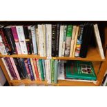 General books, to include gardening related, 20thC fiction, etc. (3 shelves)