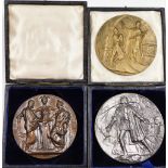 Three International Exposition medals, comprising Columbia 1893, awarded to R & J Garton, of Garton'