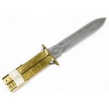 A reproduction German paratrooper type folding knife.