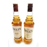 Two Bell's Old Scotch whisky, 70cl bottles, comprising 8 year mature aged bottle and The Original.