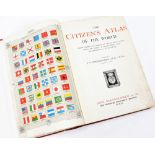 The Citizen's Atlas of The World, edited by J G Bartholomew, published 1912, in a red cloth binding.